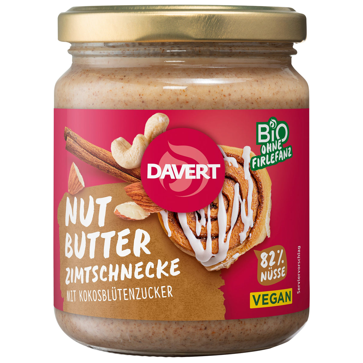 Bio Nut Butter Zimtschnecke, 250 g - YOGISHOP