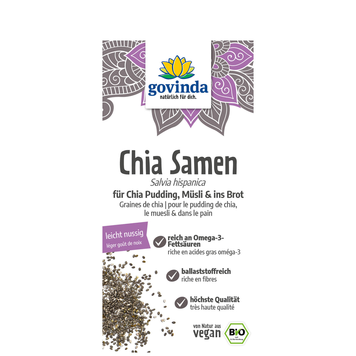 Bio Chia Samen, 200 g - YOGISHOP