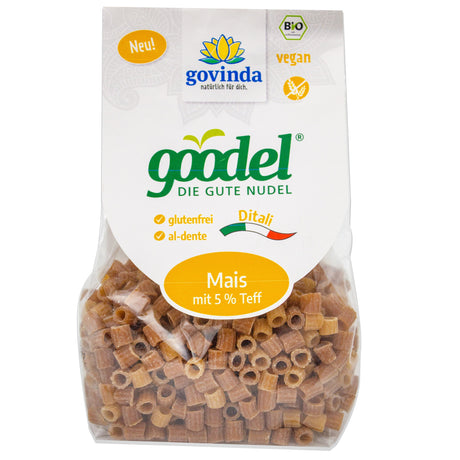 Bio Goodel Ditali Teff Mais, 250 g - YOGISHOP