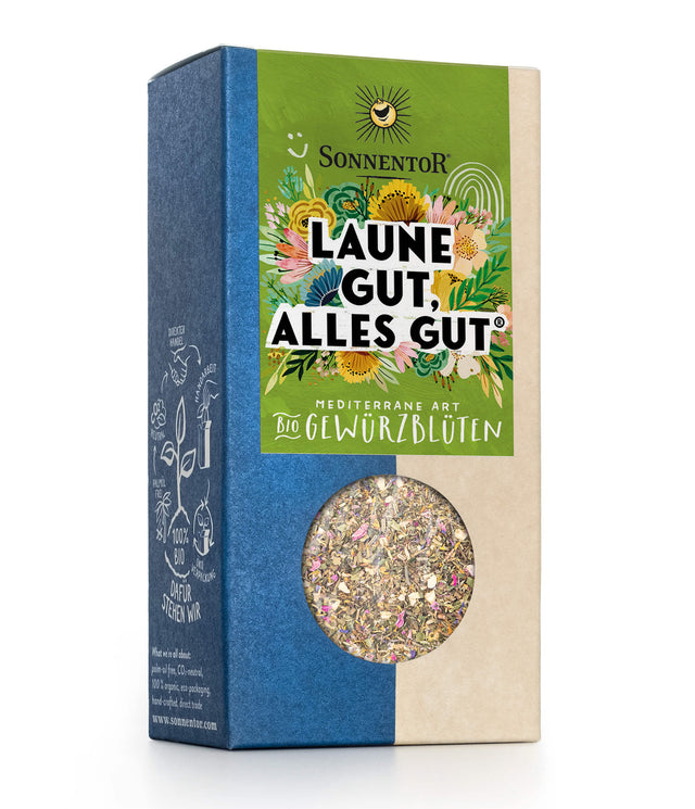 Bio Gewürzblütenmischung "Gute Laune", 25 g - YOGISHOP