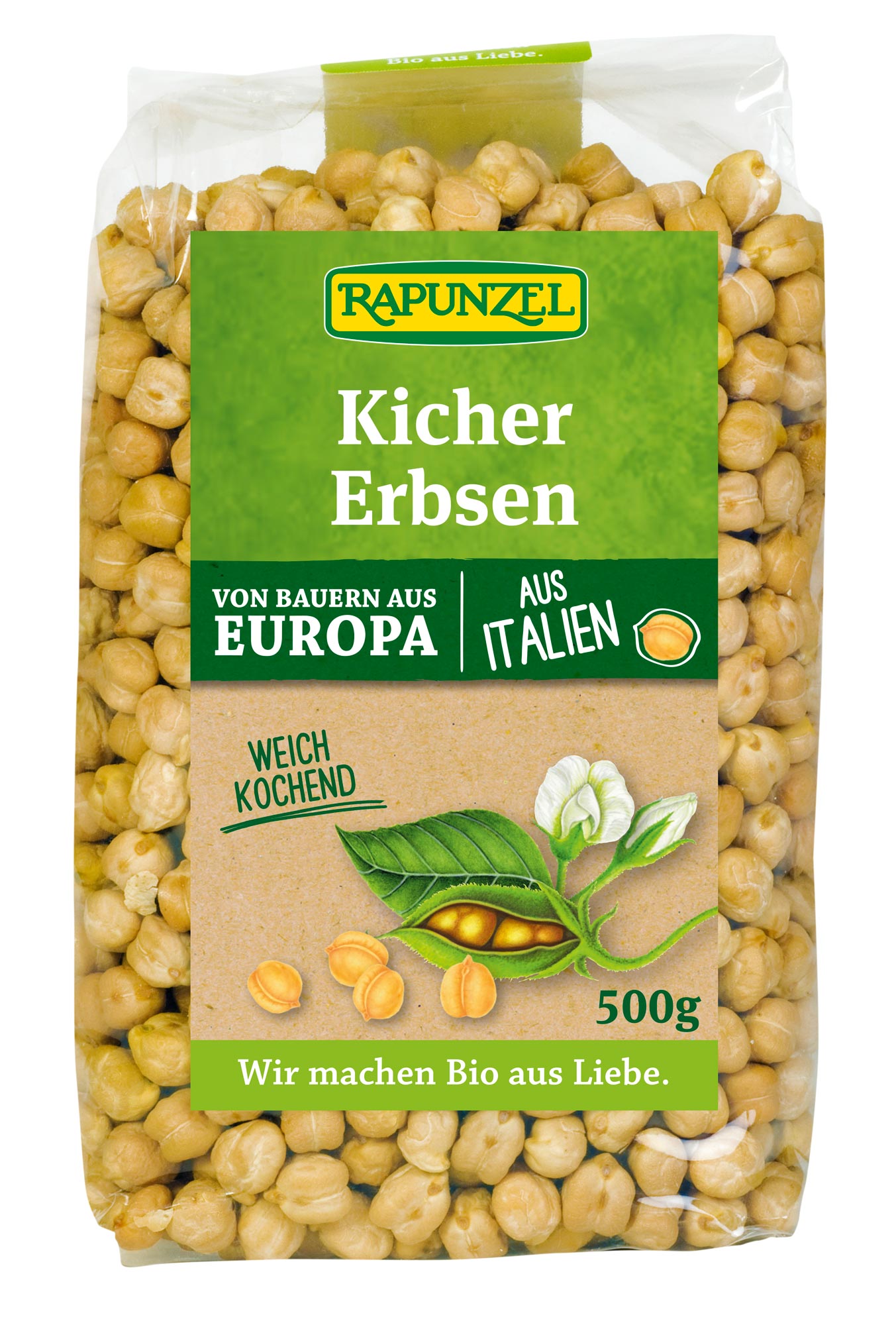 Bio Kichererbsen, 500 g | All-Bio Naturkost