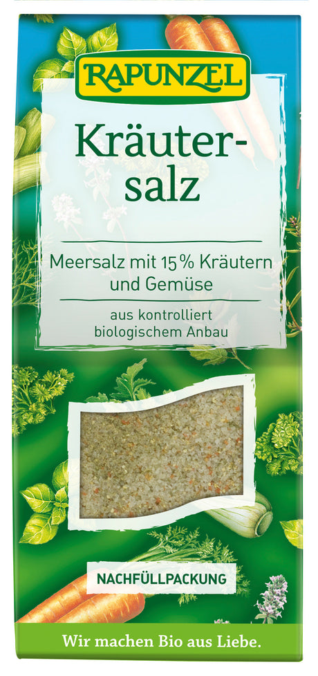 Bio Kräutersalz mit 15% Kräutern & Gemüse, 500 g - YOGISHOP