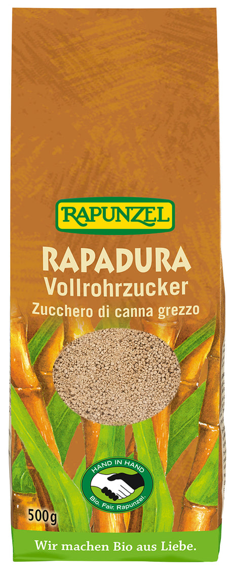 Bio Rapadura Vollrohrzucker, 500 g - YOGISHOP