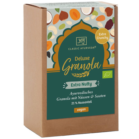 Bio Deluxe Granola Extra Nutty, 320 g - All-Bio Naturkost