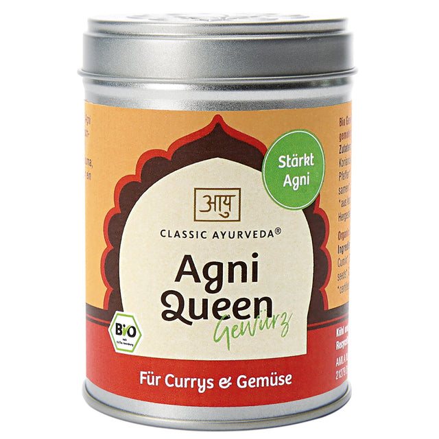 Bio Agni Queen Gewürzmischung, 80 g - All-Bio Naturkost