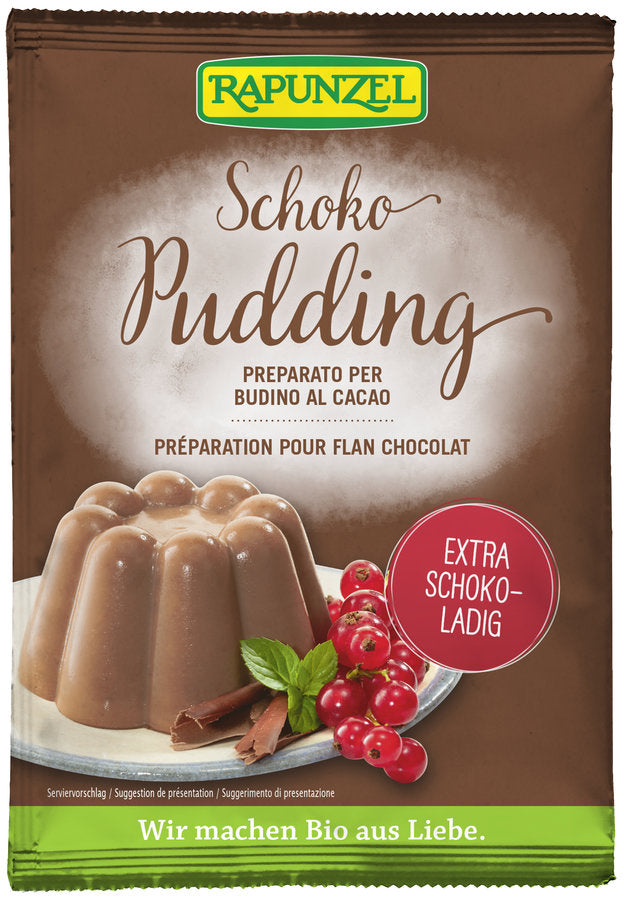 Bio Pudding-Pulver Schoko, 50 g - YOGISHOP