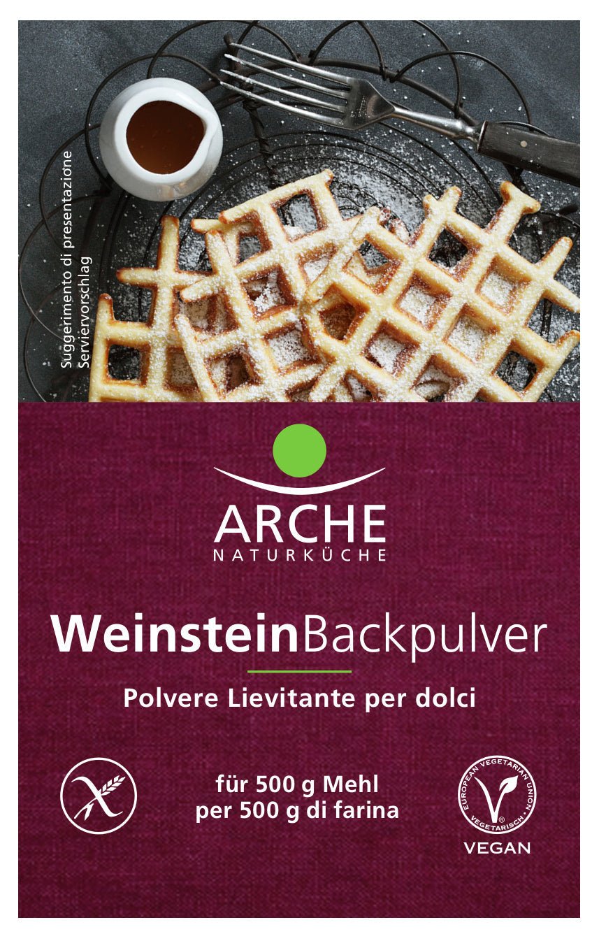Bio Weinsteinbackpulver, 3 x 18 g - YOGISHOP