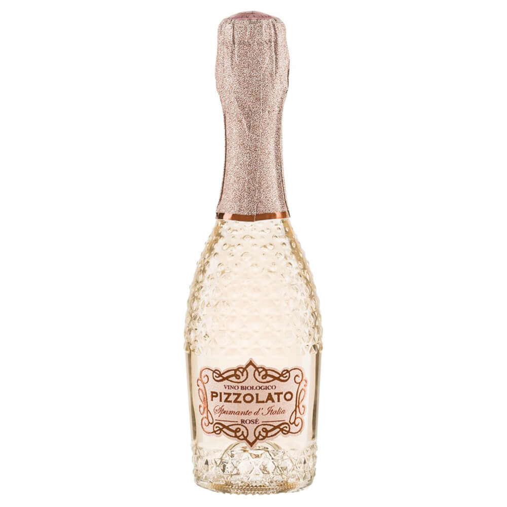 Bio Pizzolato Spumante Rosé Mini, 0,2 l - YOGISHOP