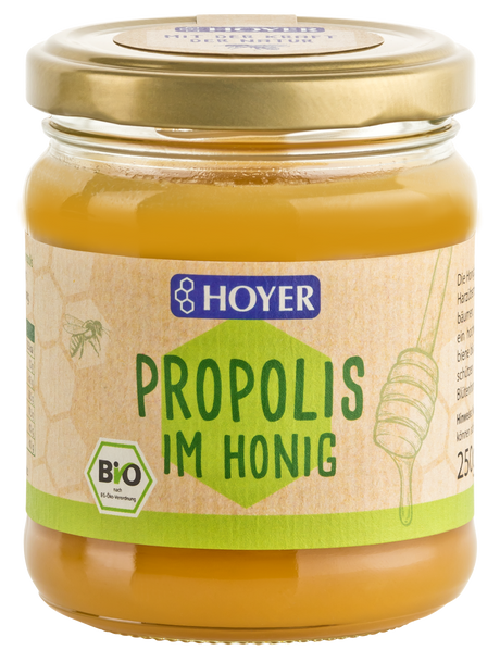 Bio Propolis im Honig, 250 g - YOGISHOP