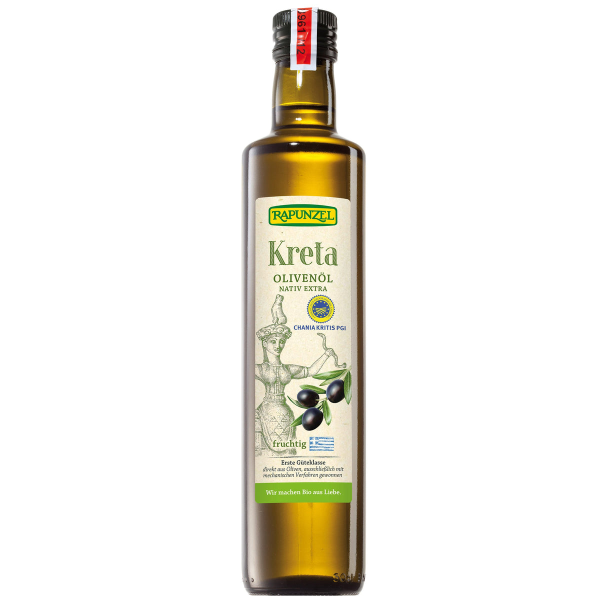 Bio Olivenöl Kreta P.G.I nativ extra, 0,5 l - YOGISHOP
