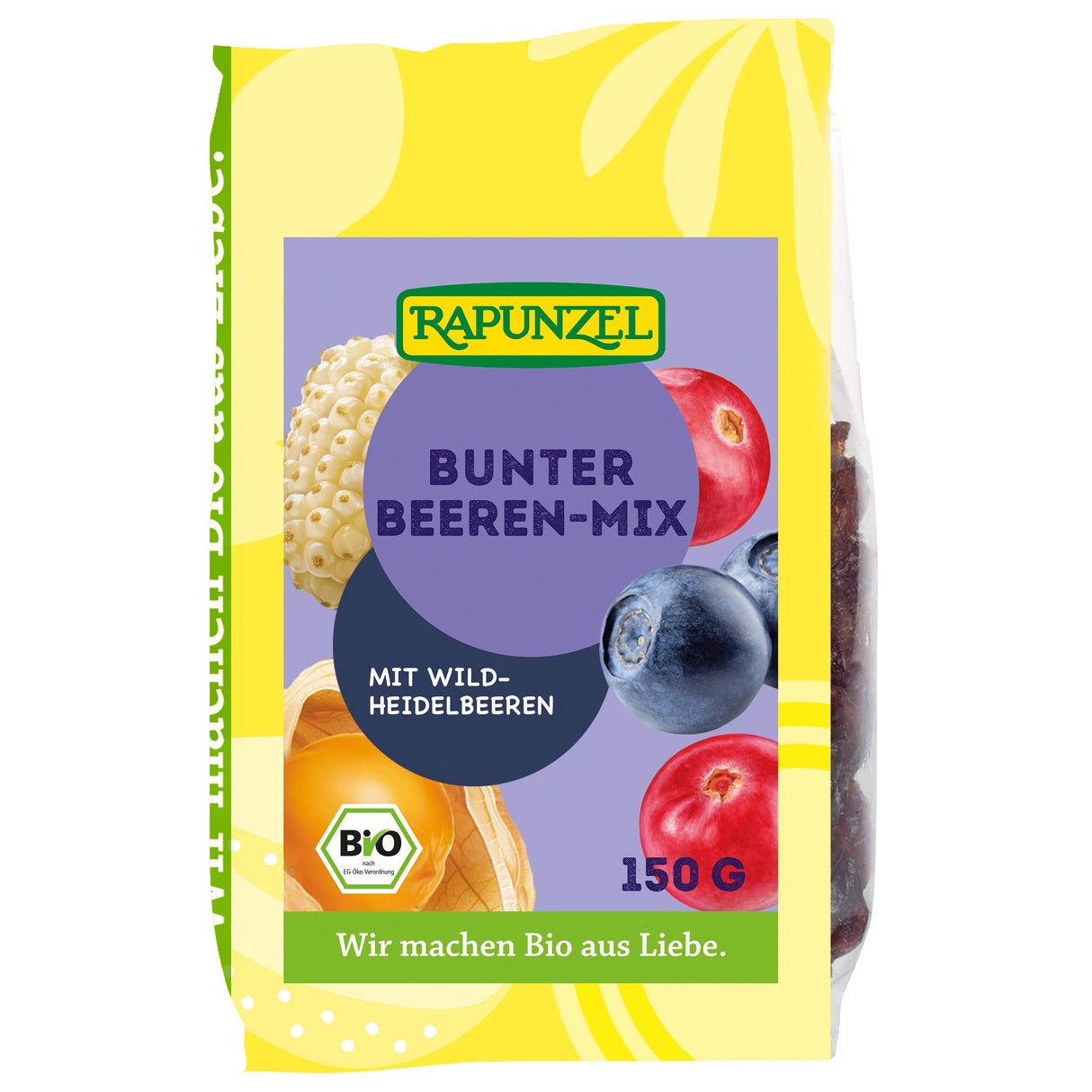 Bio Bunter Beeren-Mix, 150 g - All-Bio Naturkost