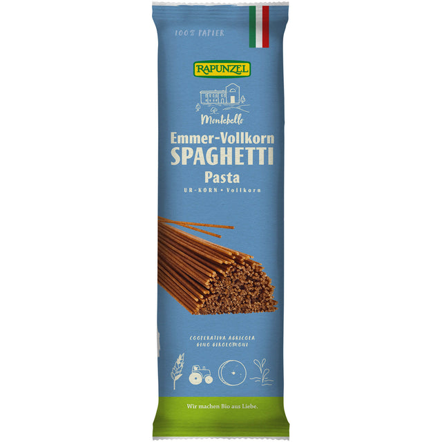 Bio Emmer-Spaghetti Vollkorn, 500 g - YOGISHOP
