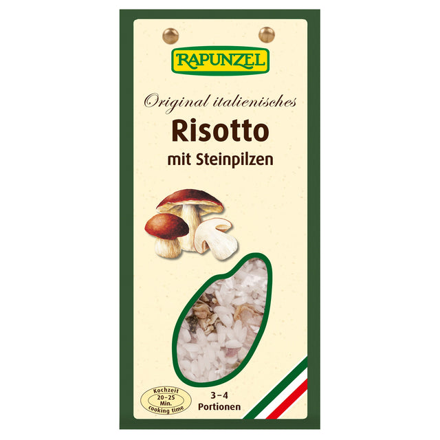 Bio Risotto mit Steinpilzen, 250 g - YOGISHOP