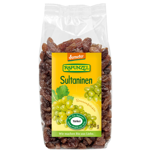 Bio Sultaninen, demeter, 250 g - YOGISHOP