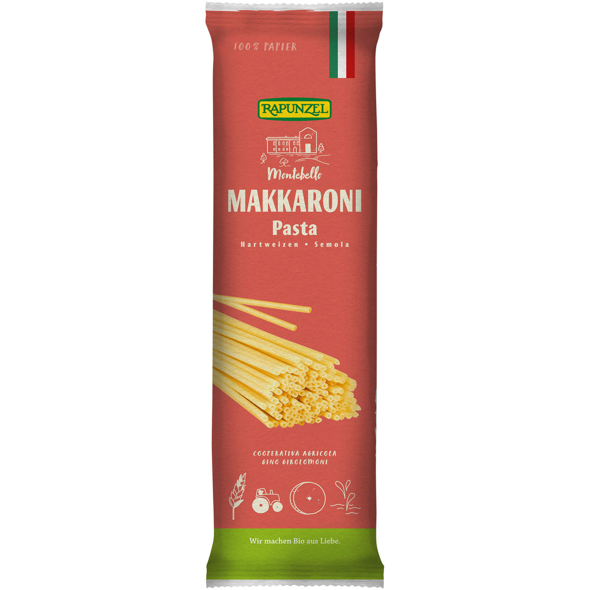 Bio Makkaroni Semola, 500 g - YOGISHOP