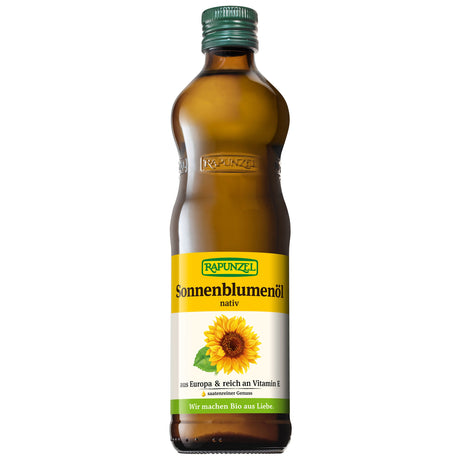 Bio Sonnenblumenöl nativ, 0,5 l - YOGISHOP
