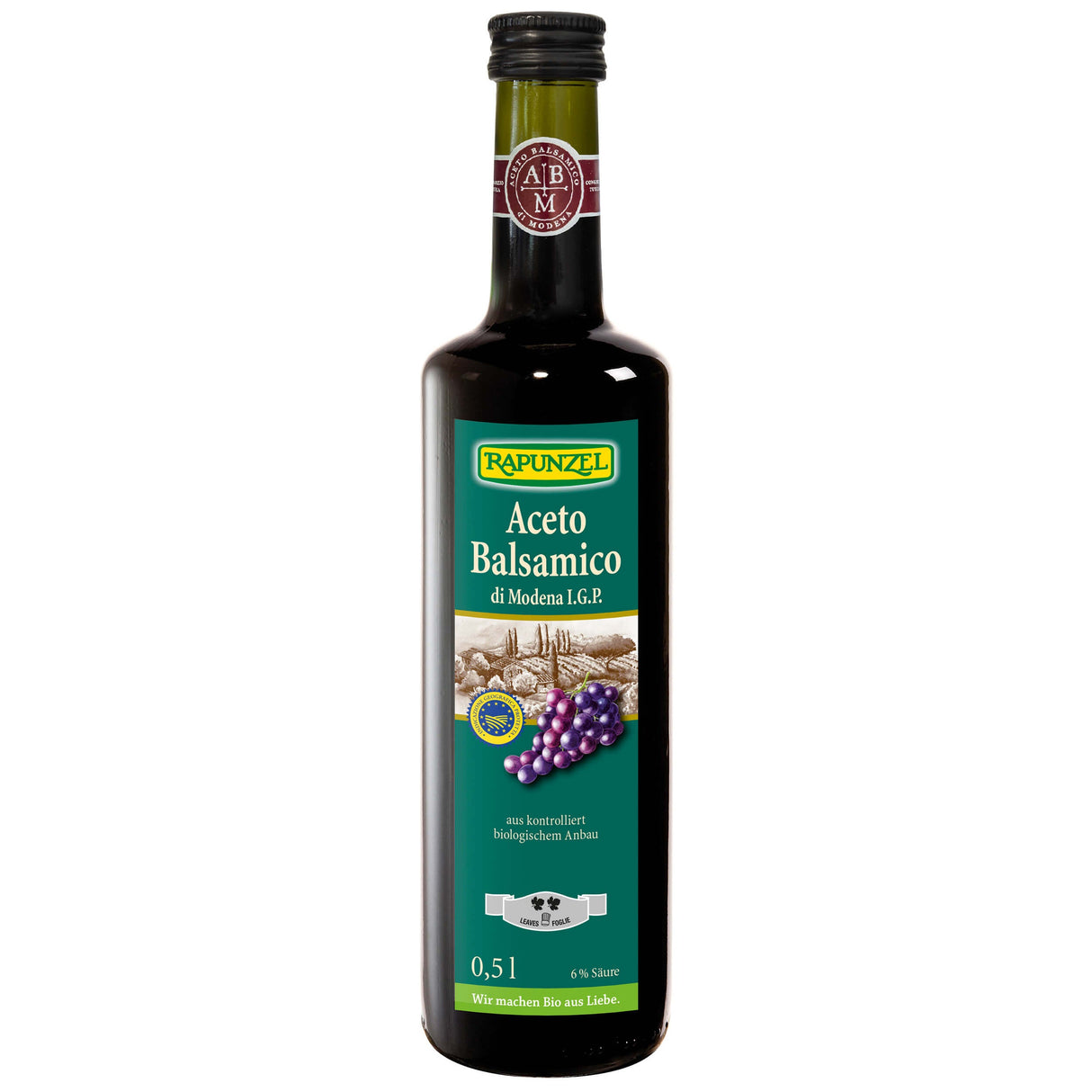 Bio Aceto Balsamico Di Modena Rustico, 0,5 l - YOGISHOP