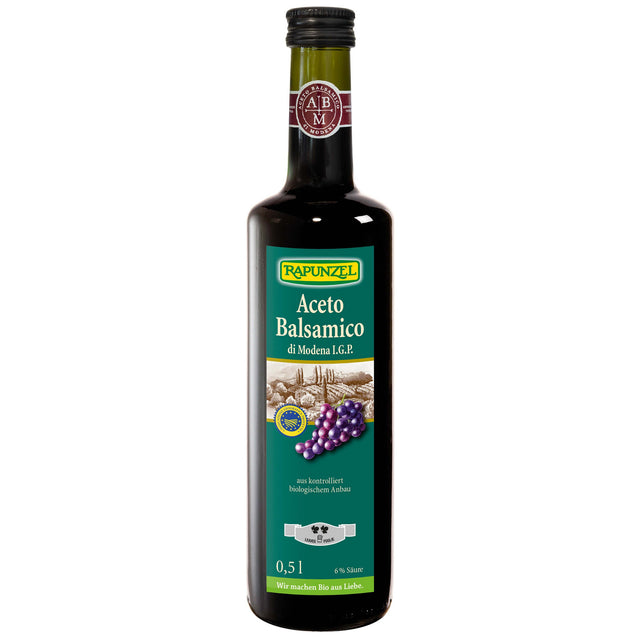 Bio Aceto Balsamico Di Modena Rustico, 0,5 l - YOGISHOP