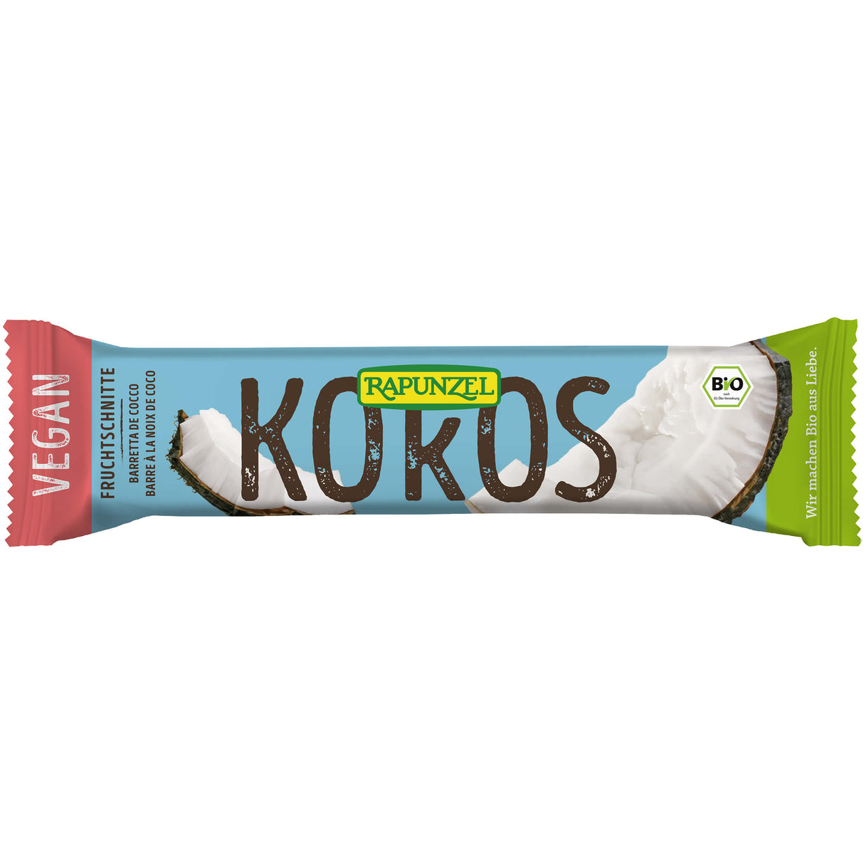 Bio Fruchtschnitte Kokos, 40 g - YOGISHOP