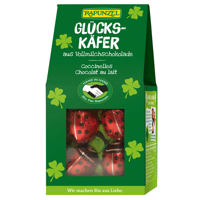 Bio Glückskäfer gefüllt, 100 g - YOGISHOP