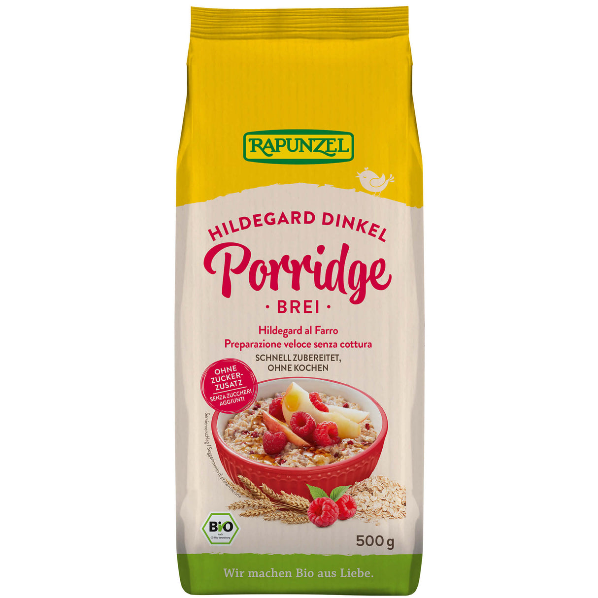 Bio Porridge Brei Hildegard Dinkel, 500 g - YOGISHOP