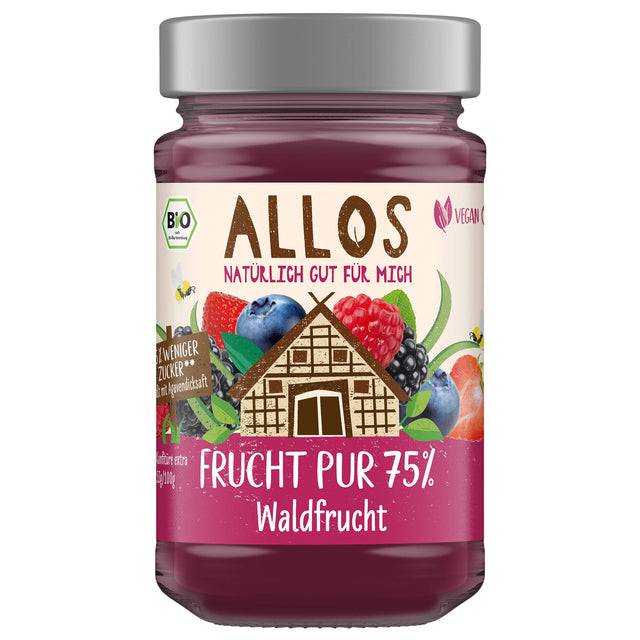 Bio Frucht pur Waldfrucht, 250 g - YOGISHOP