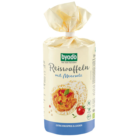 Bio Reiswaffeln mit Meersalz, 100 g - YOGISHOP