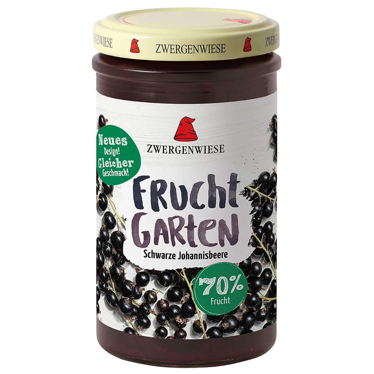 Bio FruchtGarten Schwarze Johannisbeere, 225 g - YOGISHOP