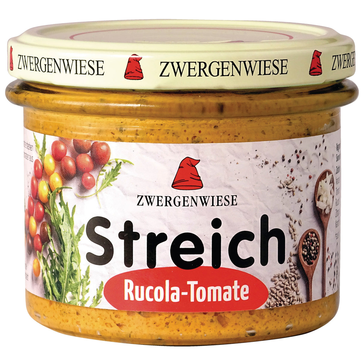 Bio Rucola-Tomate Streich, 180 g - YOGISHOP