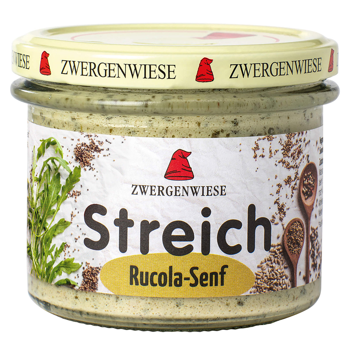Bio Rucola-Senf Streich, 180 g - YOGISHOP