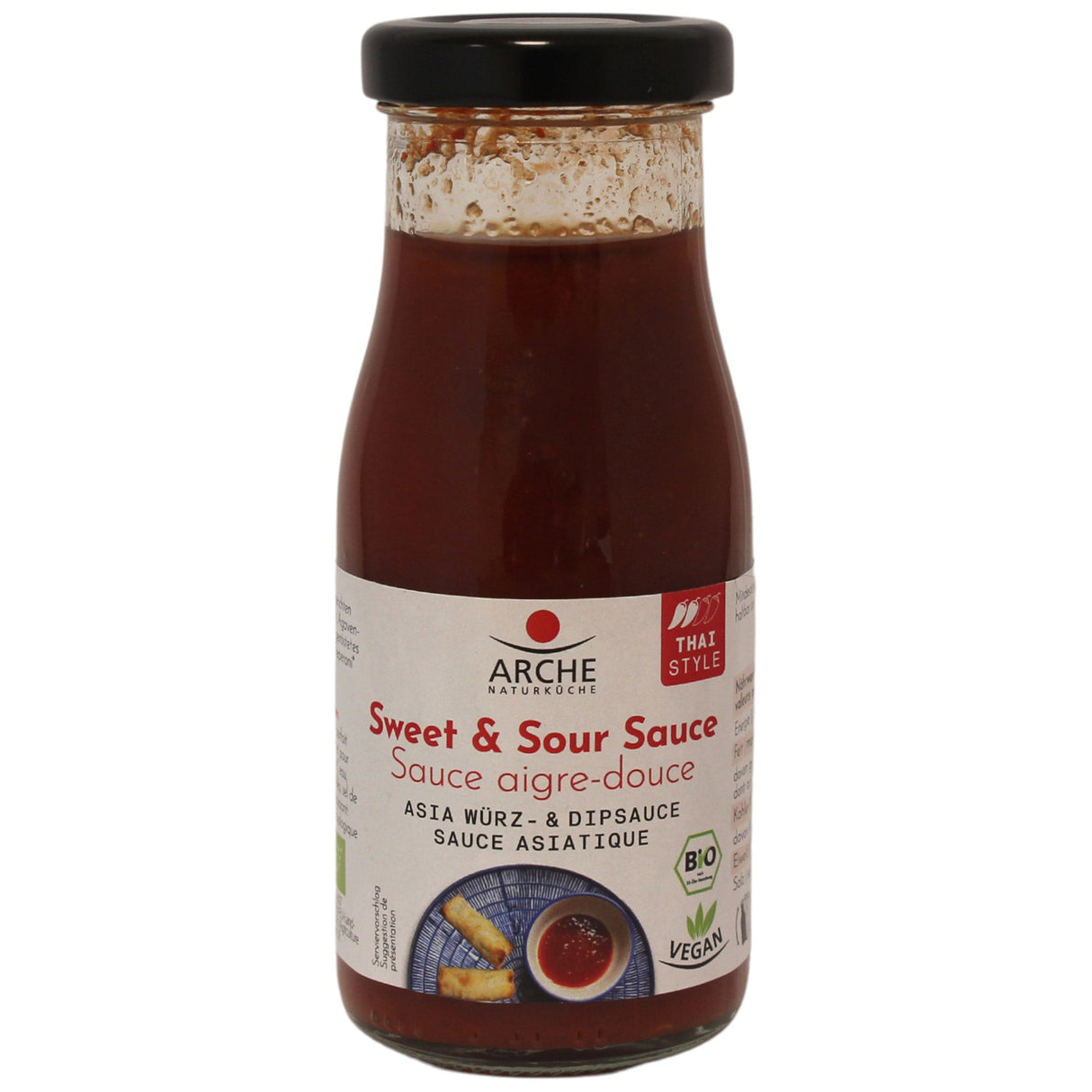 Bio Sweet & Sour Sauce Thai Style, 130 ml - All-Bio Naturkost