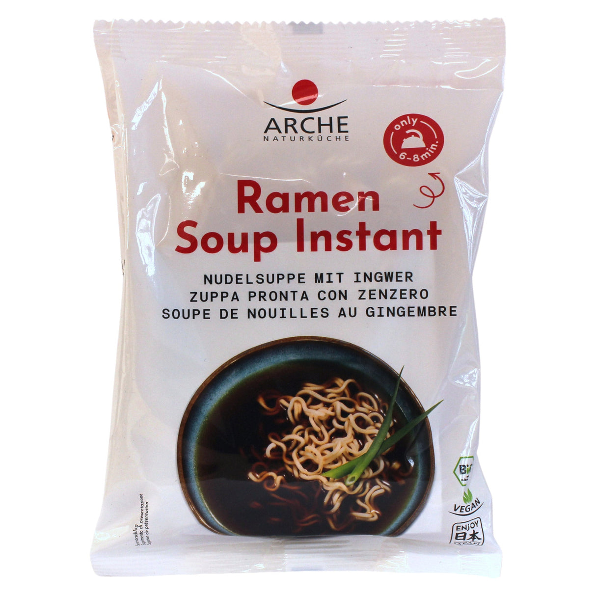 Bio Ramen - Nudelsuppe mit Ingwer, 108 g - All-Bio Naturkost