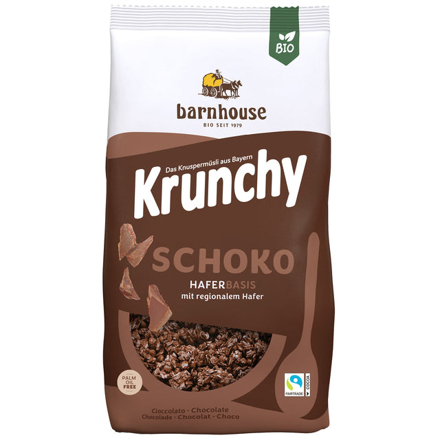 Bio Krunchy Schoko, 750 g - YOGISHOP