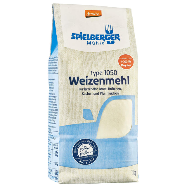Bio Weizenmehl Type 1050, 1 kg - YOGISHOP