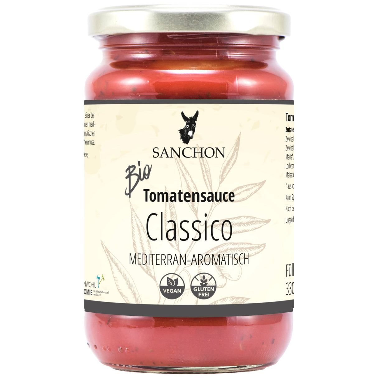 Bio Tomatensauce Classico, 330 ml