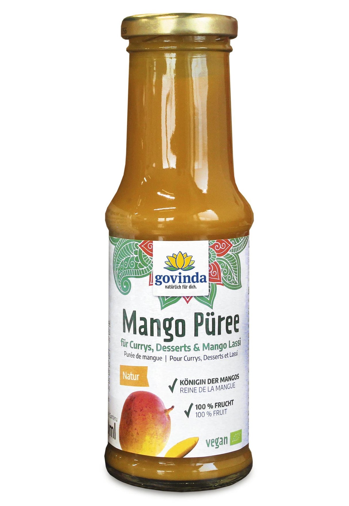 Bio Mangopüree, 210 ml - YOGISHOP