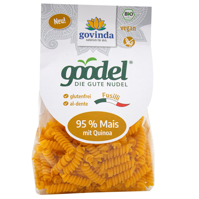 Bio Goodel Fussili Quinoa Mais, 250 g - All-Bio Naturkost