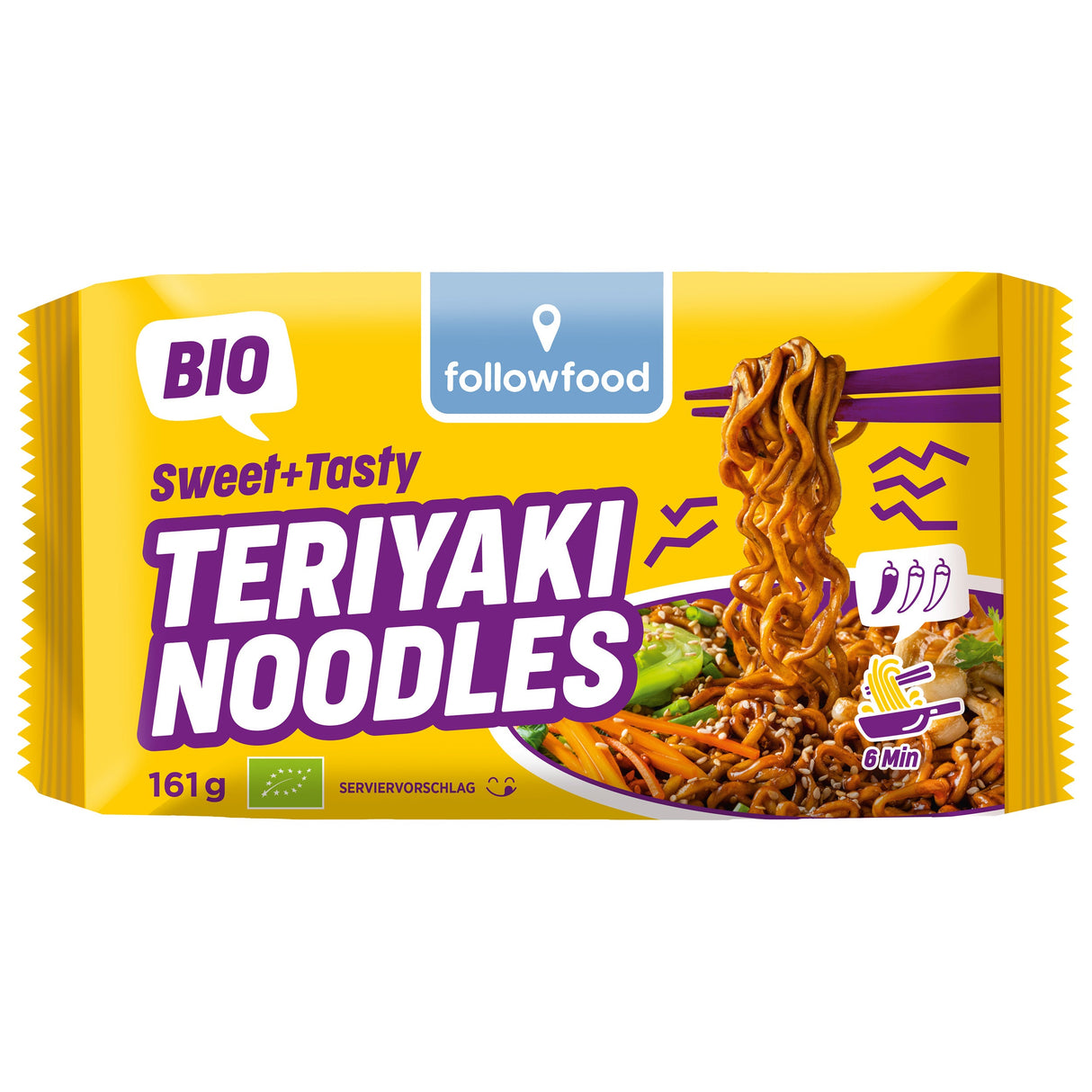 Bio Asia Noodles - Sweet + Tasty Teriyaki, 161 g