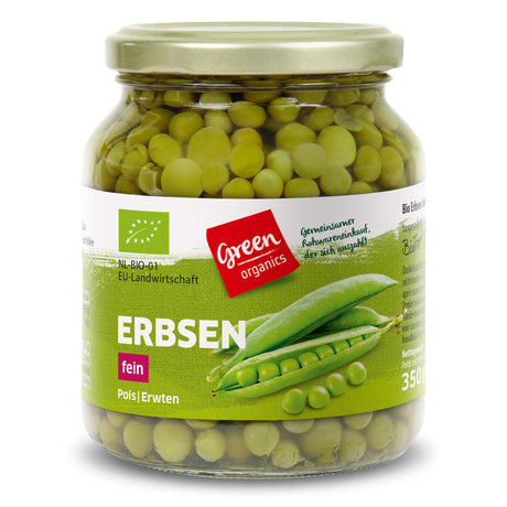 Bio Erbsen sehr fein, 350 g - Green - YOGISHOP
