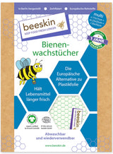 Bienenwachstücher Set multi (3 Größen) - YOGISHOP