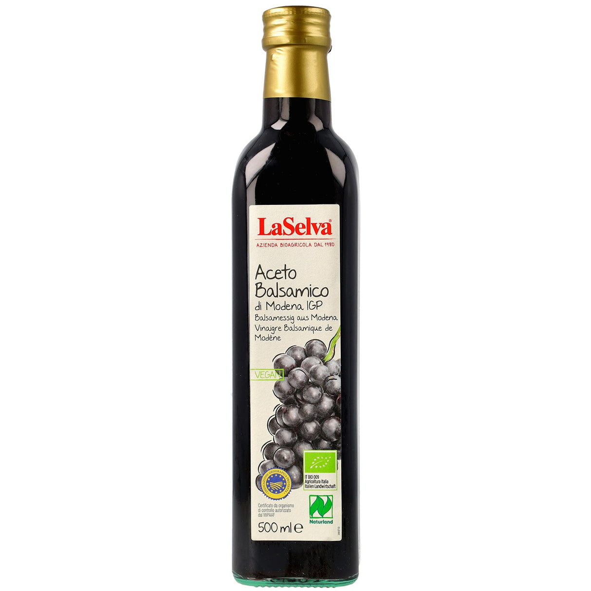 Bio Aceto Balsamico di Modena IGP, 0,5 l - All-Bio Naturkost