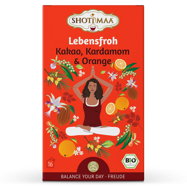 Bio Lebensfroh Teemischung, 32 g - YOGISHOP