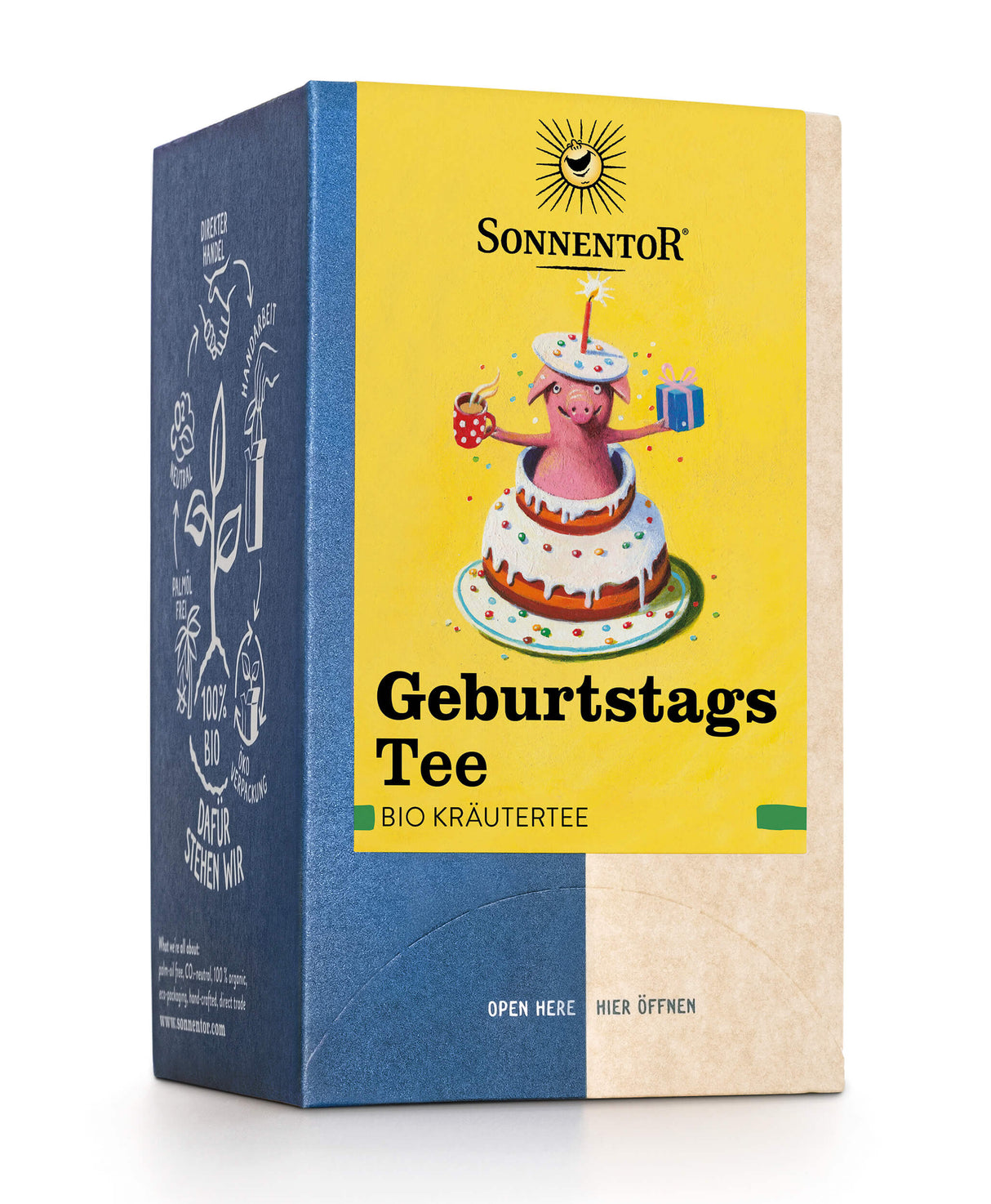 Bio Kräuterteemischung Geburtstagstee Btl., 27 g - YOGISHOP