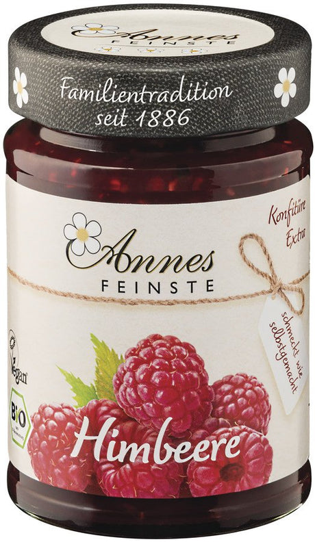 Bio Himbeer Konfitüre, 225 g - YOGISHOP