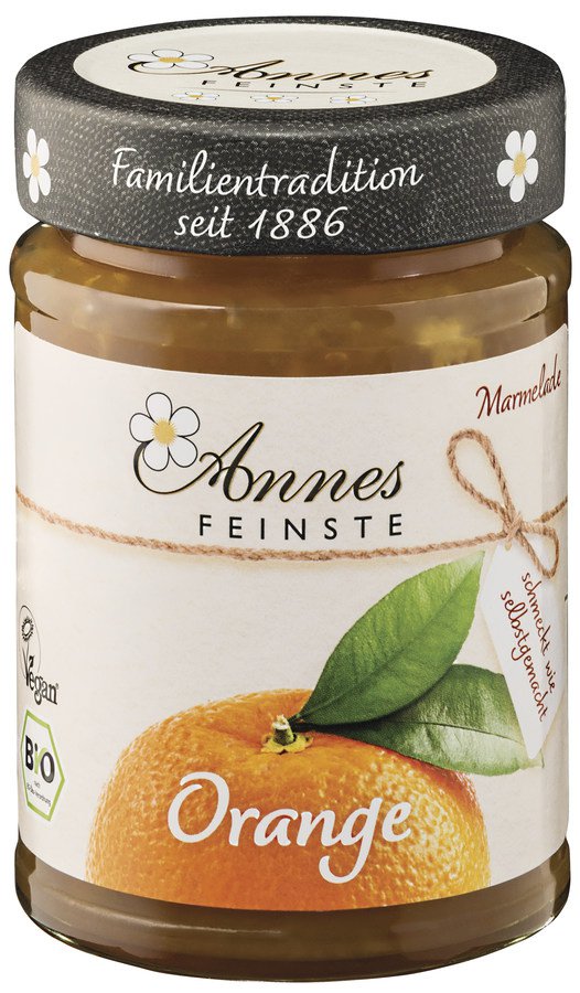 Bio Orangenmarmelade, 225 g - YOGISHOP