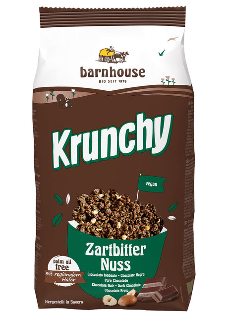 Bio Krunchy Zartbitter Nuss, 750 g - YOGISHOP