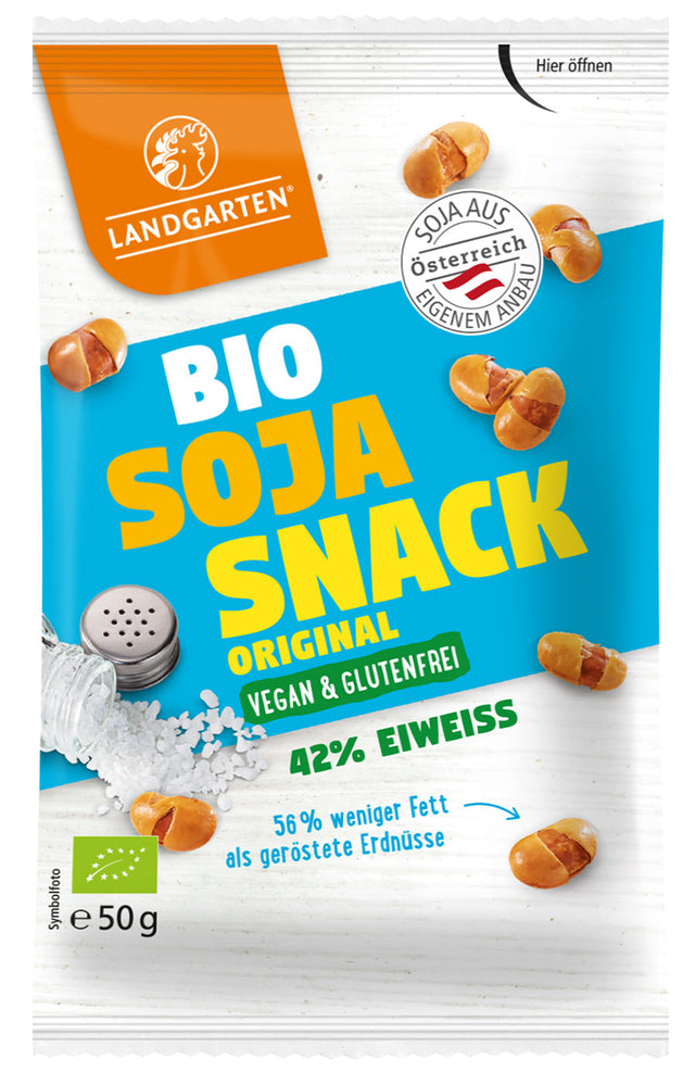 Capitol Bio Snacks Bio Soja Snack Original, 50 g | All-Bio Naturkost