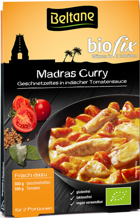 Bio fix Madras Curry , 19,7 g - YOGISHOP