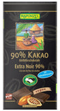 Bio Edelbitterschokolade 90% Kakao mit Kokosblütenzucker, 80 g - YOGISHOP