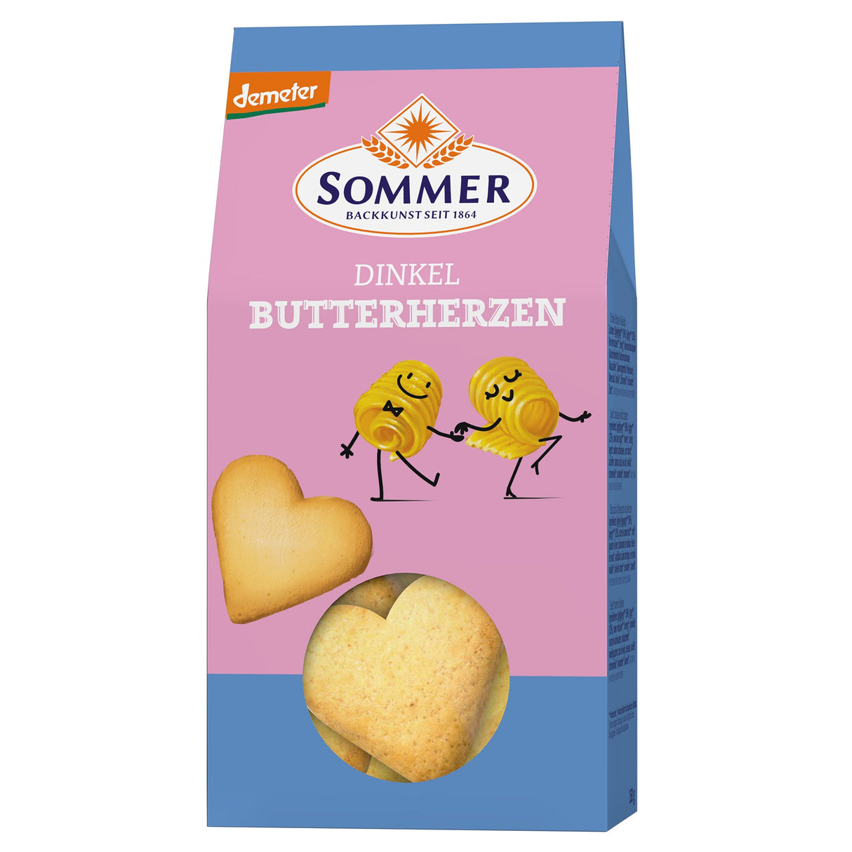 Bio Dinkel Butter Herzen, 150 g - YOGISHOP